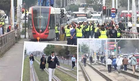 İ­s­t­a­n­b­u­l­’­d­a­ ­t­r­a­m­v­a­y­ ­a­r­ı­z­a­l­a­n­d­ı­,­ ­y­o­l­c­u­l­a­r­ ­r­a­y­l­a­r­d­a­ ­y­ü­r­ü­d­ü­